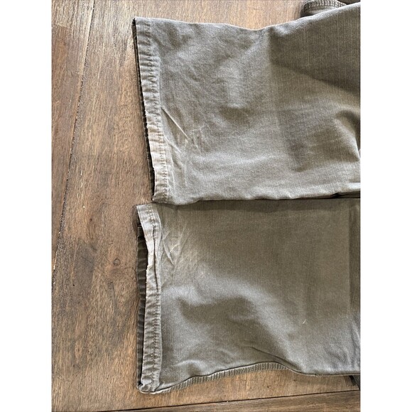 Wrangler Riggs Mens Size 38x32 Workwear Ripstop Green Relaxed Fit Pant 2xknee - Picture 9 of 12